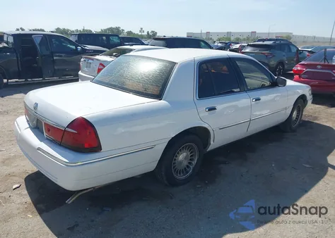2000 Mercury Grand Marquis Ls из США, поврежденный, VIN 2MEFM75W9YX669870